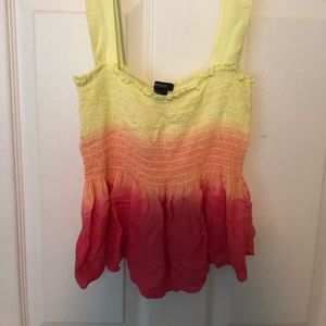 forever 21 crop top size large!